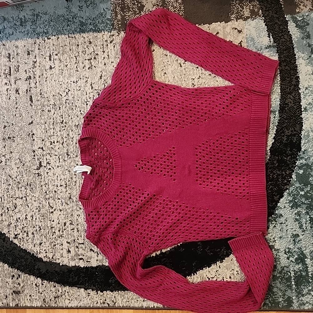 Aero Netted Pullover Sweater